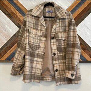 Plaid Oversized Shacket